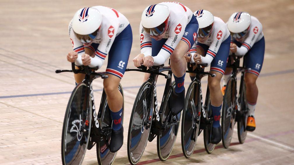 Great Britain have won the previous two editions of the women's team pursuit
