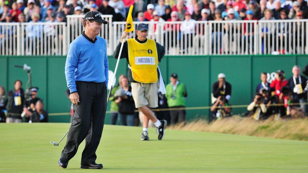 Tom Watson rues the one that got away on the final green at Turnberry in 2009