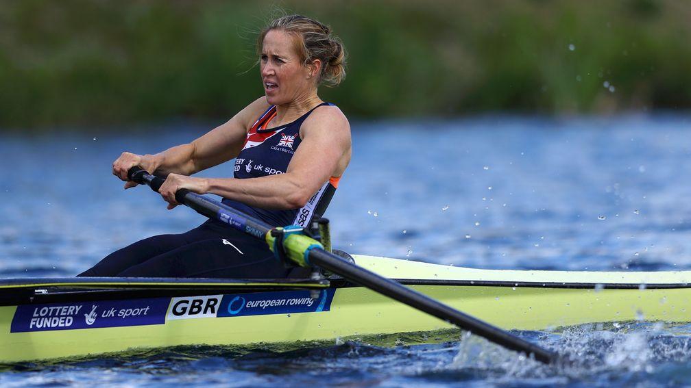 GB's Helen Glover may struggle to claim a third successive gold in the women’s coxless pair