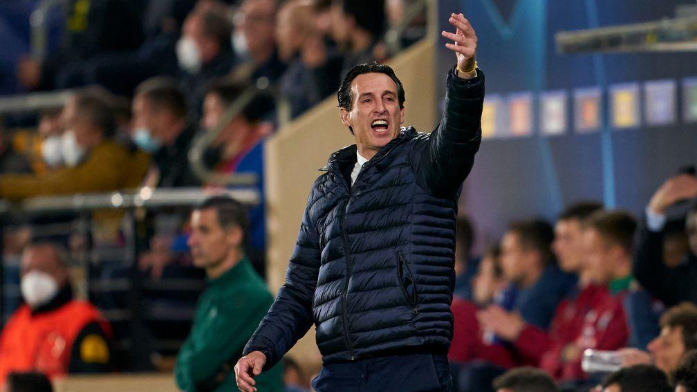 Villarreal boss Unai Emery could make wholesale changes to his team again
