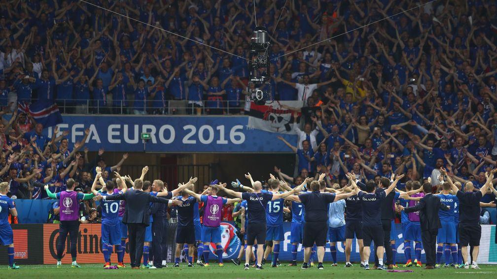 The Iceland team provided a prime example of what working together can achieve