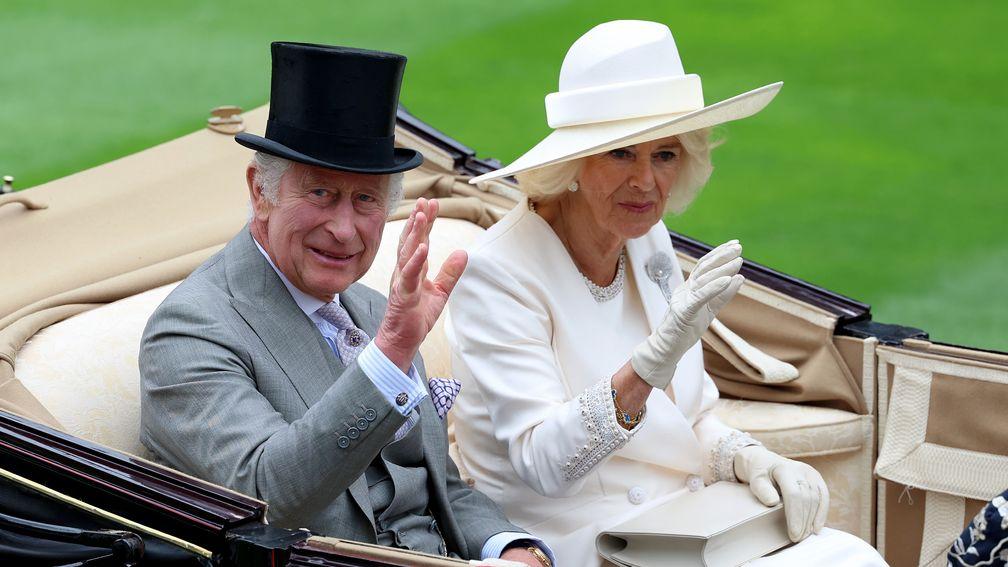 King Charles: enjoyed first winner at Royal Ascot
