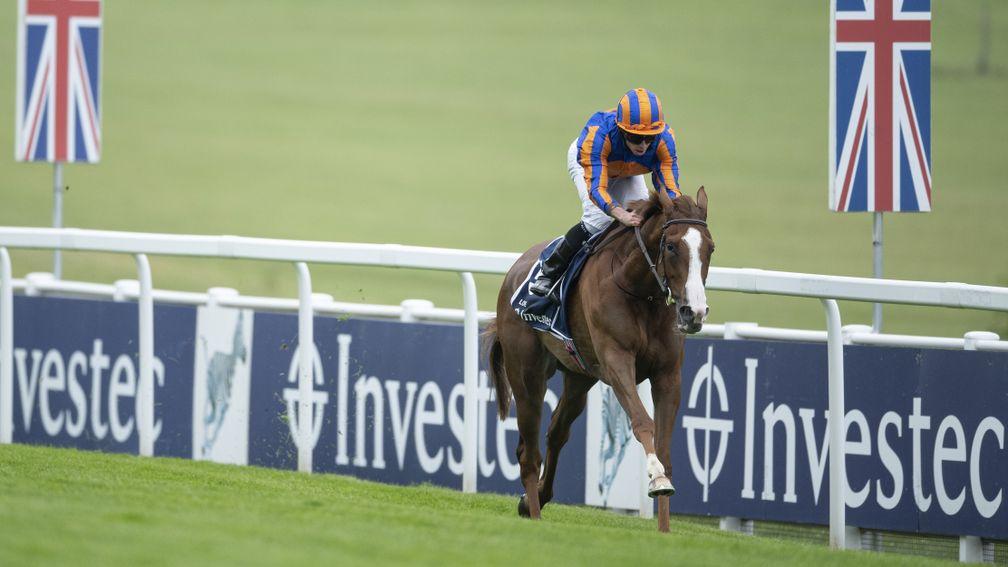 Love goes up to 122 after her runaway victory in Saturday's Investec Oaks