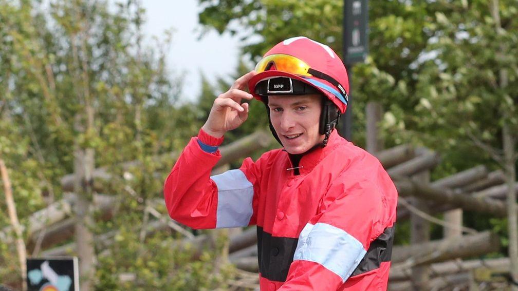Wesley Joyce: said to be improving after heavy fall at Galway last week