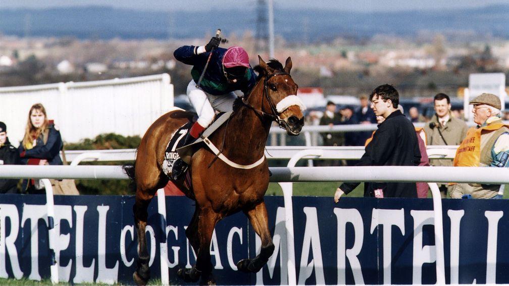 Rough Quest and Mick Fitzgerald win the 1996 Grand National at Aintree