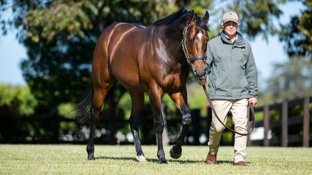 Lucky Vega: The Group 1-winning two-year-old has his first northern hemisphere foal