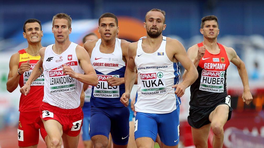 Amel Tuka looked strong in Friday's 800m semi-final