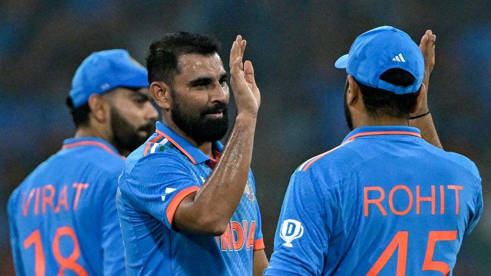 Mohammed Shami has taken nine wickets in just two appearances at the World Cup