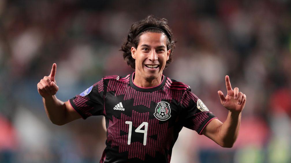 Diego Lainez will be hoping to make an impact for Mexico