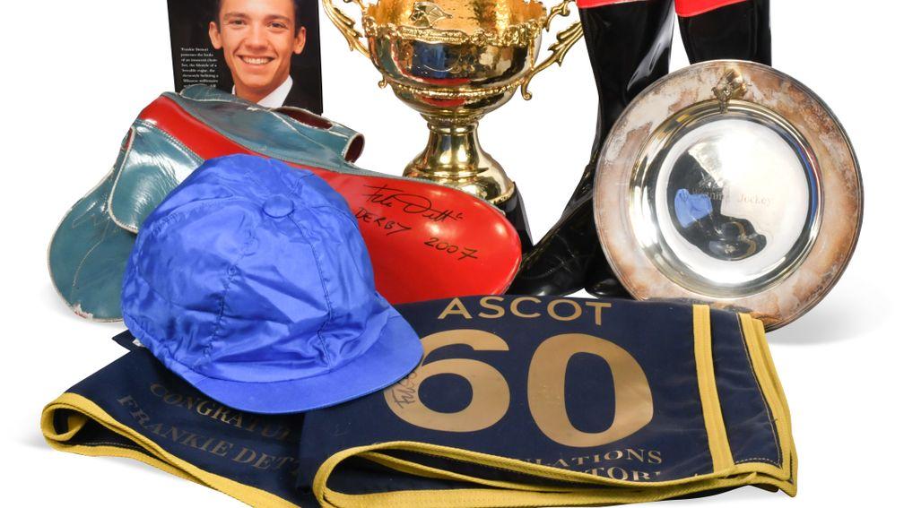 Collection of Frankie Dettori's items set to be auctioned