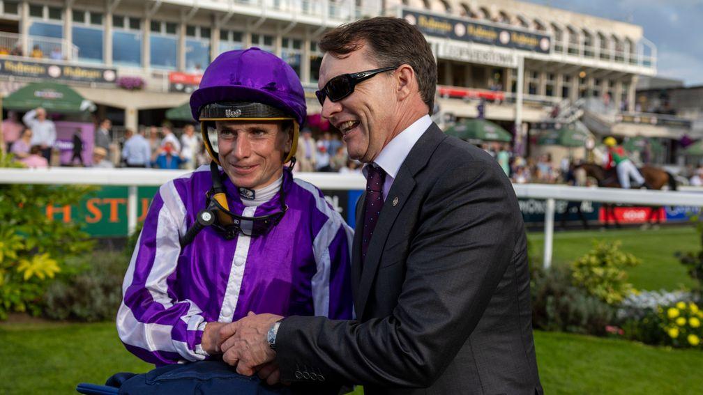 Ryan Moore and Aidan O'Brien enjoyed a stunning day together at Leopardstown