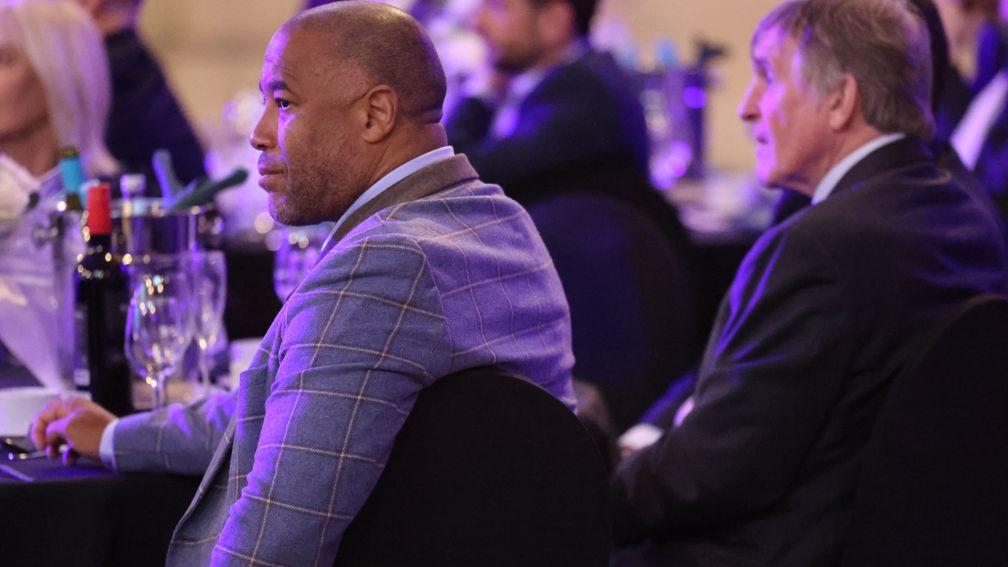 John Barnes and Kenny Dalgleish: in attendance at the Grand National weights lunch this week