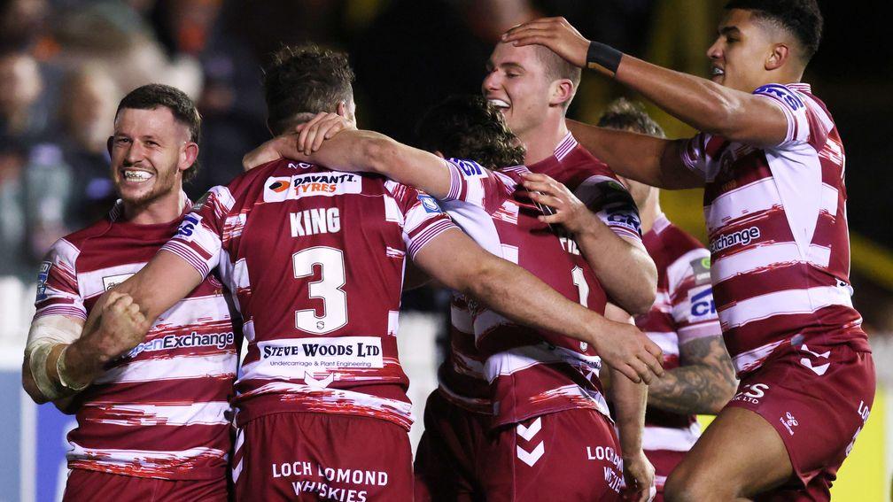 Wigan Warriors finished top of Super League this season