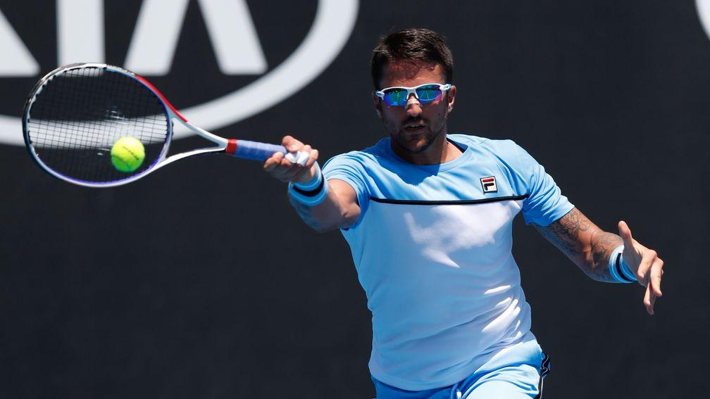 Janko Tipsarevic looks to be in good condition this season