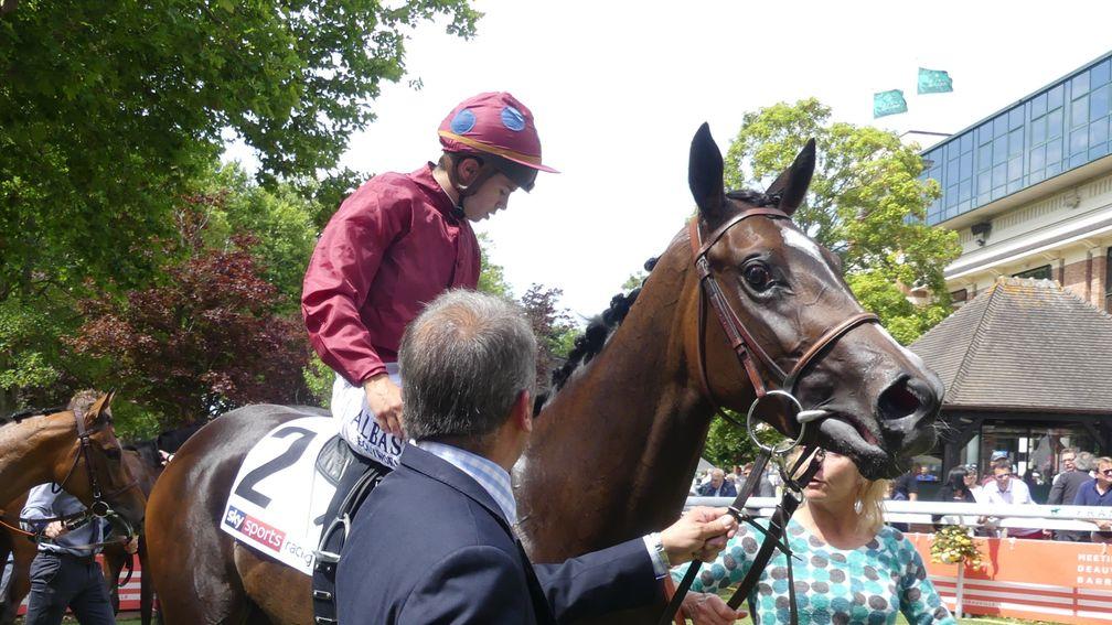 Tropbeau: expected to progress from her first outing of the season in the Prix de la Grotte