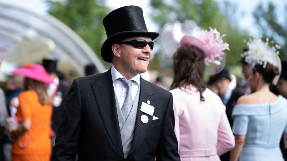 Aidan O'Brien after Paddington's win in the St James's Palace Stakes