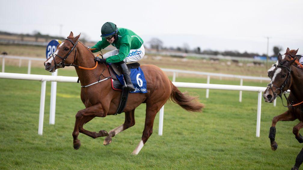 HMS Seahorse and Bryan Cooper land the 2m maiden hurdle at Fairyhouse on Wednesday