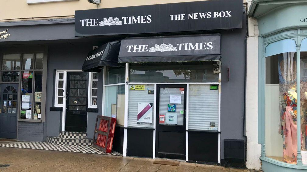 The News Box: has been forced to close