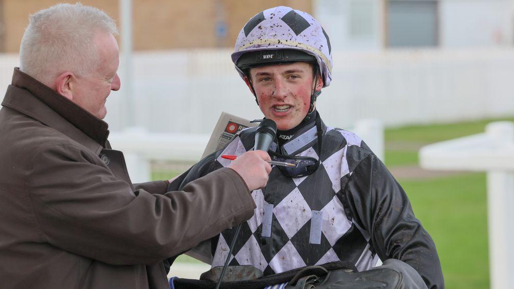 Ben Smith: rode his first double at Ayr on Saturday