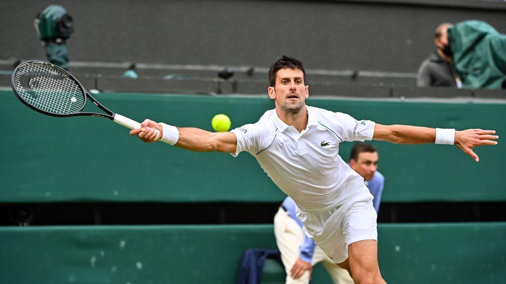 Novak Djokovic has dropped only one set in the tournament and that came in the first round against young wild-card Jack Draper