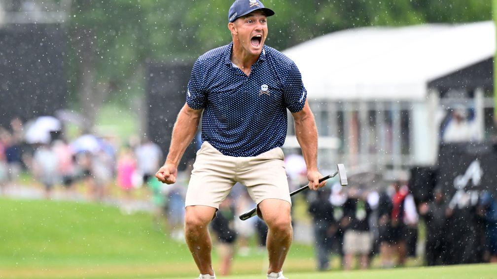 Bryson DeChambeau enjoyed a glorious final round of 58 at LIV Greenbrier last month