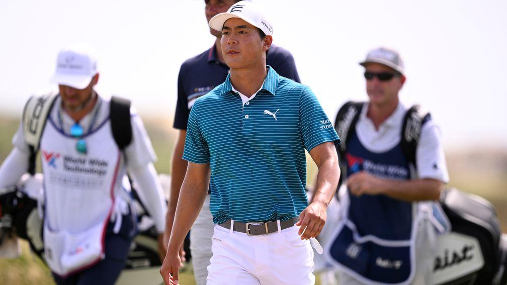 Justin Suh looks ready to swagger into the PGA Tour winner's enclosure