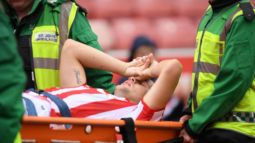 Ryan Shawcross suffered a serious injury for Stoke City in a pre-season friendly against Leicester City