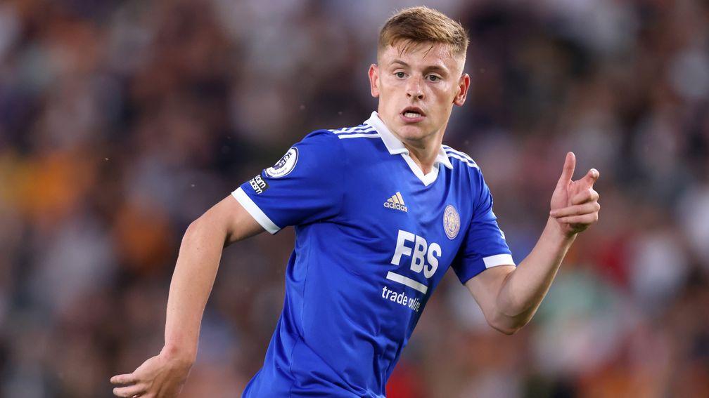 Leicester's Harvey Barnes scored in the win over Nottingham Forest