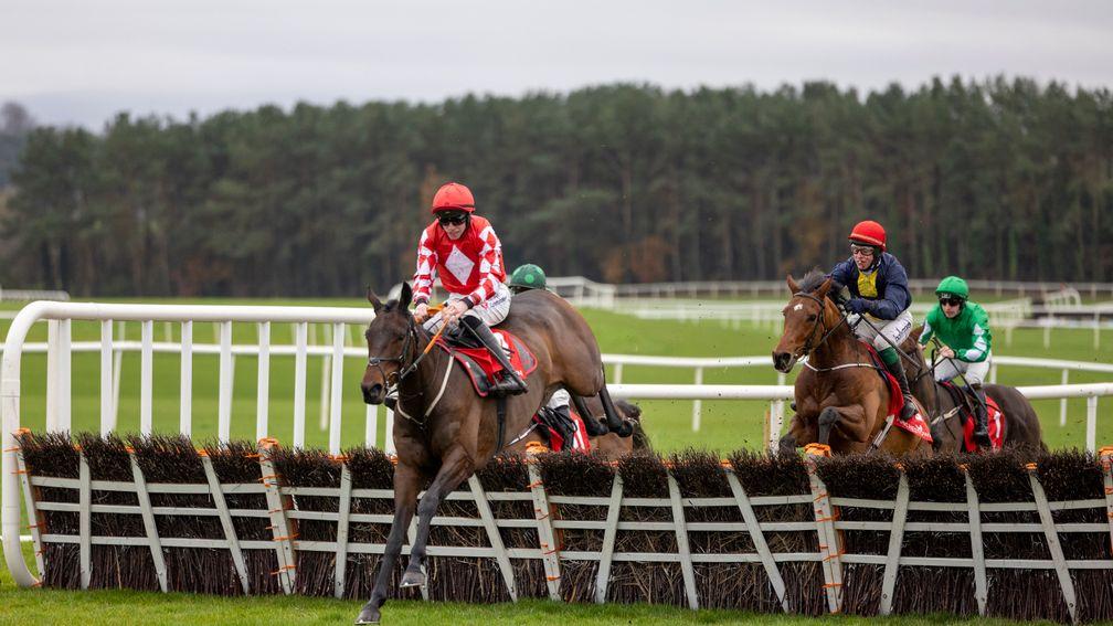 Mighty Bandit was an impressive winner of the three-year-old maiden hurdle at Punchestown