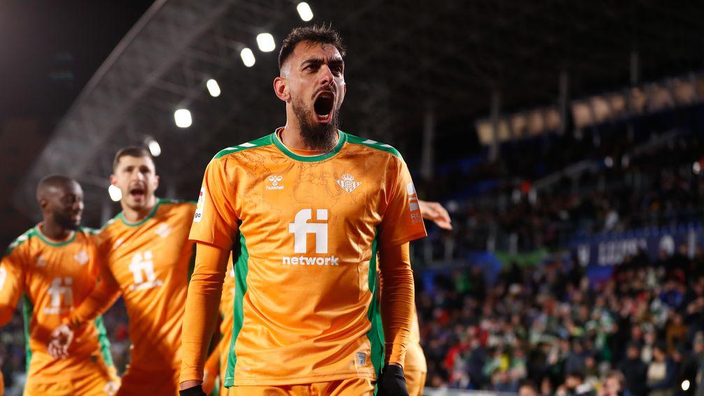 Real Betis top scorer Borja Iglesias could trouble Manchester United's defence