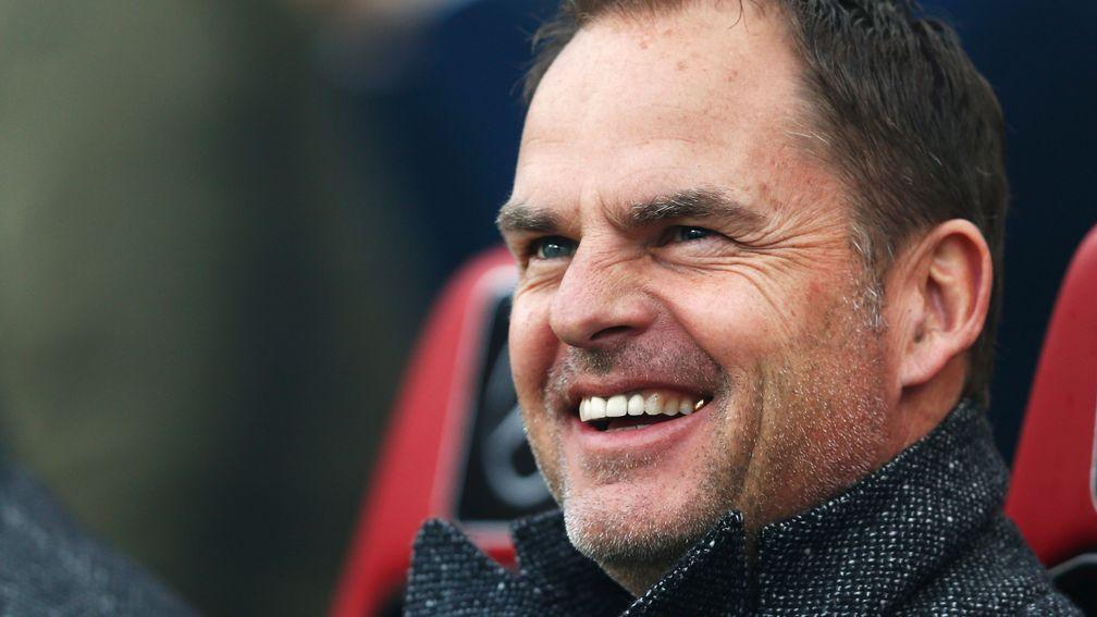 New Crystal Palace manager Frank de Boer