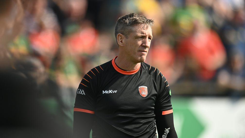 Armagh coach Kieran McGeeney is in his tenth year in charge
