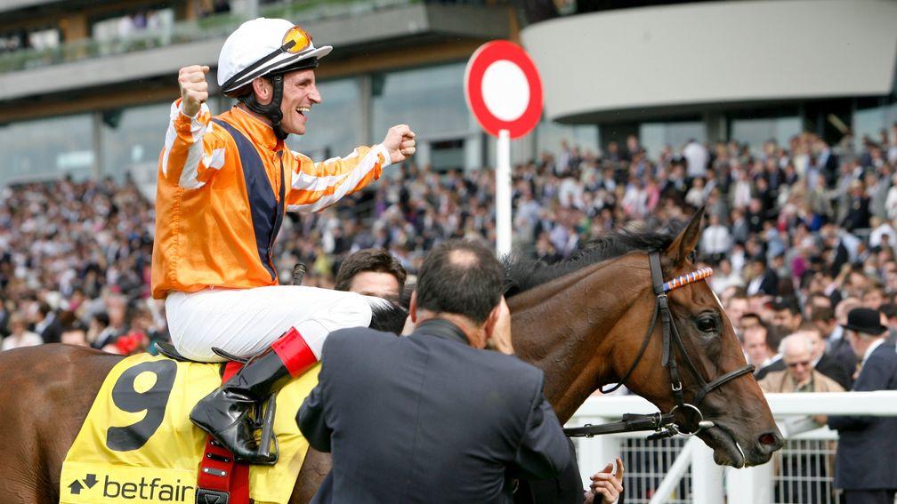 Danedream and Andrasch Starke after winning the 2012 King George