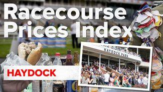 The Racecourse Prices Index: how much for food and drink at Haydock?