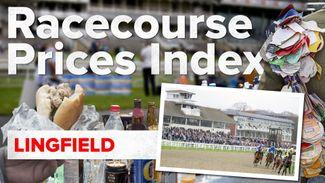 The Racecourse Prices Index: how much for food and drink at Lingfield?