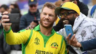 Australia 100-30 for World Cup glory as David Warner century sees off Pakistan
