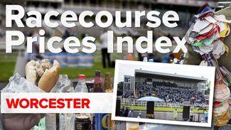 The Racecourse Prices Index: how much for food and drink at Worcester?