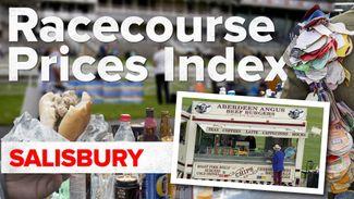 The Racecourse Prices Index: how much for food and drink at Salisbury?