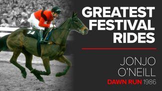 These are the rides history is made of - Jonjo's epic Gold Cup victory on Dawn Run