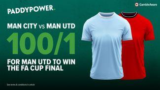 FA Cup final double odds boost: get 100-1 for Manchester United to lift the FA Cup or 35-1 for Manchester City