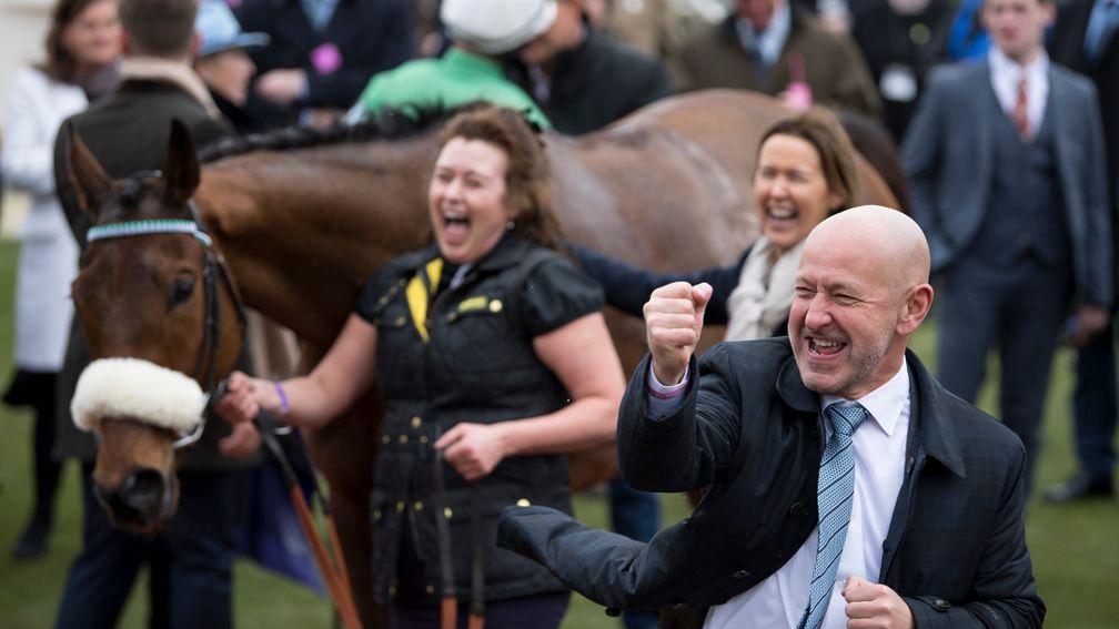 Philip Reynolds: Presenting Percy's owner hopes to be celebrating again at Leopardstown on Sunday