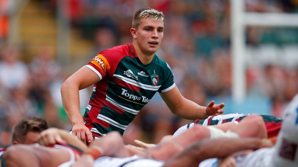 Jack van Poortvliet starts at scrum-half for Leicester in place of Ben Youngs