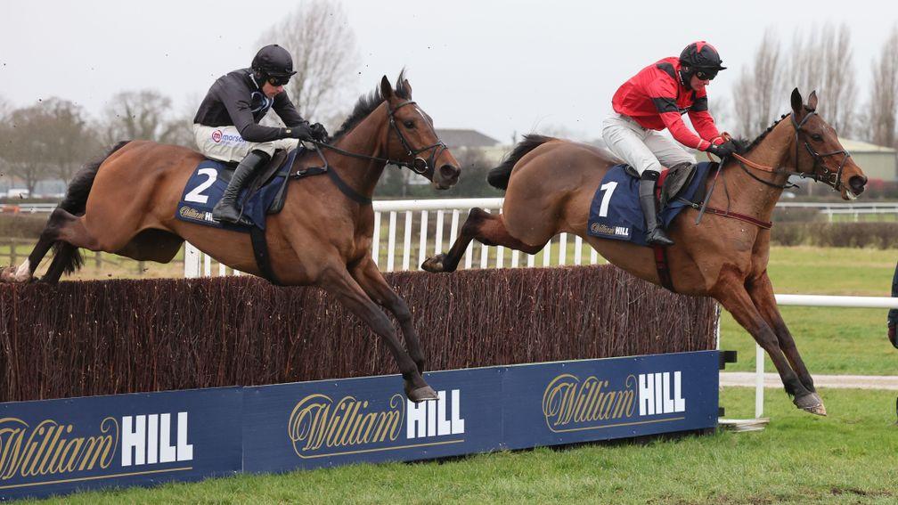 Ahoy Senor (right): back to winning form at Wetherby on Saturday