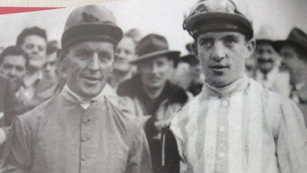 Gold Cup winner Martin Molony (right) with his brother Tim