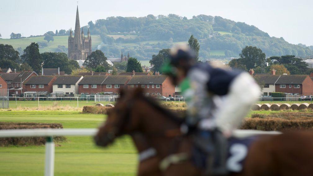 Hereford racecourse and the city which Sir John Cotterell was a big part of throughout his lifetime