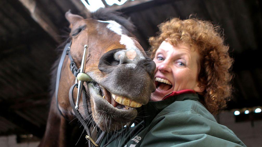 One For Arthur and Lucinda Russell were laughing loudest and longest at the trainer's Kinross yard the morning after their magnificent Grand National victory