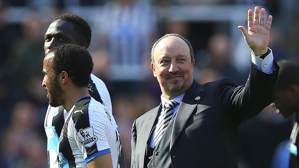 Newcastle  manager Rafa Benitez