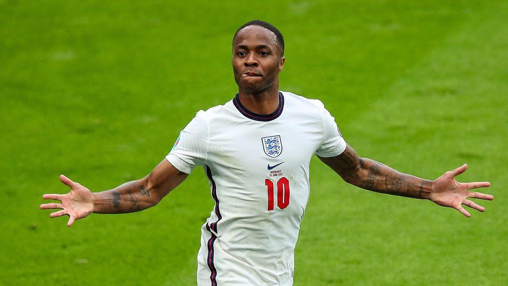 Raheem Sterling could star again when England take on Denmark