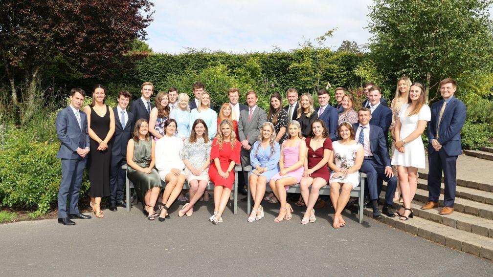 Members of this year's Irish National Stud course have their graduation ceremony