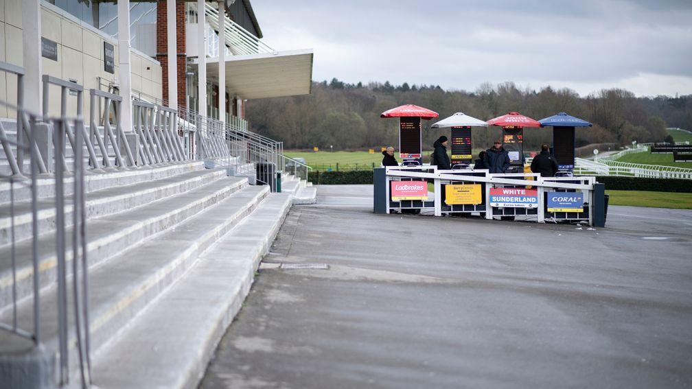Racing behind closed doors at Lingfield comes to an end on Wednesday